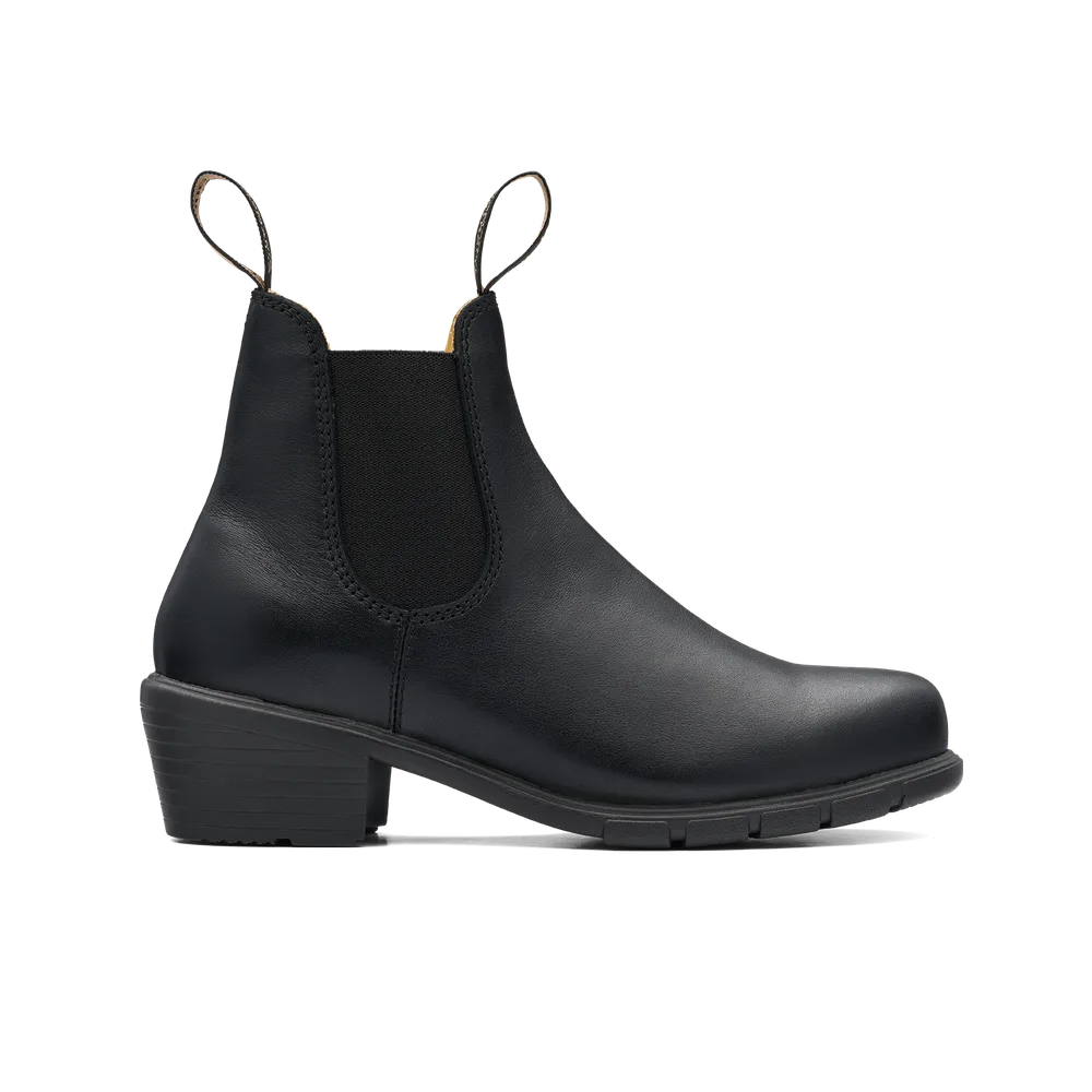 Blundstone 1671, Women’s Series Heel – Black, side profile