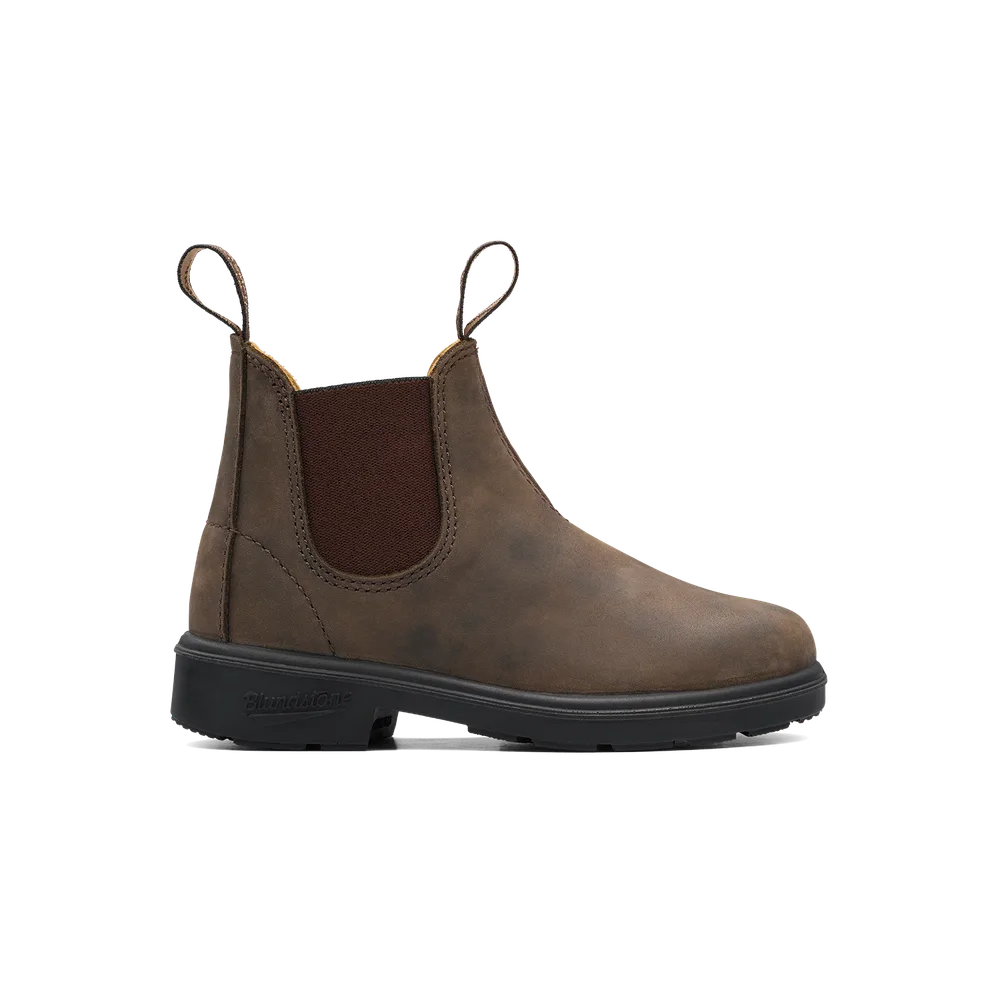 Blundstone 565, Kids Rustic Brown, side profile