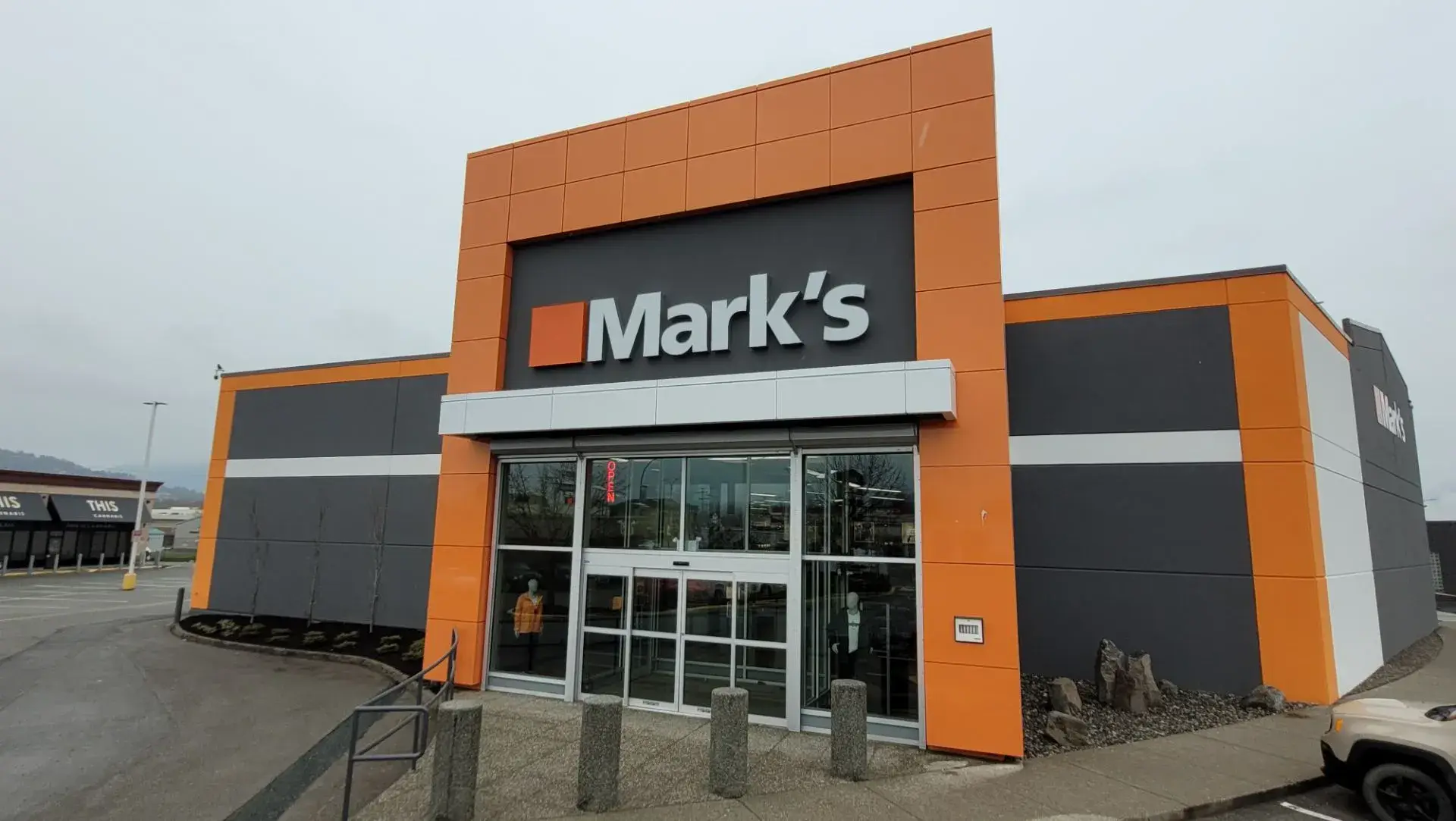 Mark's Chilliwack storefront at 45737 Luckakuck Way