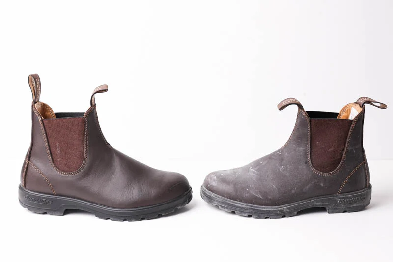 clean vs dirty blundstone boots
